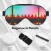 Bright Beautiful Colorful Art Print Double-Sided Eye Mask Soft and Light Blocking for Enhancing Sleep Quality - Buy Online on GoSupps.com