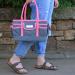 Everything Mary Coral Craft Bag Organizer Tote - Storage Caddy for Sewing, Scrapbooking & Crafts - Supply Carrier for School, Medical & Office - Buy Online on GoSupps.com