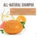 Grassfed Beauty MSM Shampoo Bar - Natural pH Balanced Non-Stripping Citrus Scent 4 oz for All Hair Types - International Shipping Available - Buy Online on GoSupps.com