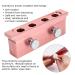 DIY Lipstick Mold - Aluminum Alloy Dual Use Lip Balm Maker Tool (12.1mm 4 Holes) | Xuuyuu Cosmetic DIY Essentials - Buy Online on GoSupps.com
