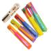 Miokycl 10 x colourful plastic toothbrushes extra soft for sensitive teeth