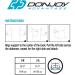 DonJoy DA161SR01-WHT-S/M Abdominal Support Elastic Wrap - Three Panel Design for Strain Relief | Fits 29-37 - Buy Online on GoSupps.com