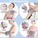 SuzziPad Microwavable Heating Pad 7x12 - Washable Cover - Pain Relief for Shoulder, Belly, Elbow, Knee - Moist Heat Pack for Cramps, Arthritis, Sore Muscles - Grey - Buy Online on GoSupps.com