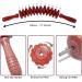 Alouweekuky Wood Massage Roller | Curved Fascia Rod for Muscle Relaxation & Anti-Cellulite - International Shipping Available - Buy Online on GoSupps.com