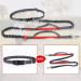 Achort Hands-Free Dog Leash & Waist Belt with Bungee - Reflective Adjustable for Dogs Up to 110 kg - Perfect for Running & Jogging (Red) - Buy Online on GoSupps.com