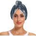 Vintage Sea Dry Hair Cap | Quick Drying Towel Set with Button Headband | Super Absorbent & Comfortable | Ideal for Travel & Home Use - Buy Online on GoSupps.com