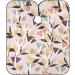 Waterproof Barber Cape - Pink Leaf & Cheetah Print Hair Cutting Bib for Men & Women | Durable Haircut Cape for Stylish Grooming - Buy Online on GoSupps.com