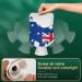 British Flag Hot Water Bottle with Plush Cover - Ideal Hand Warmer for Adults & Children - 26.5x15.3cm - Buy Online on GoSupps.com