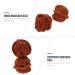 Healeeved 4-Piece Walnut Fitness Handball Set - Chinese Handmade Massage Balls for Hand Training & Muscle Relief - Buy Online on GoSupps.com
