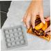 UKCOCO 2 Pcs Silicone Cookie Mold Square Pancake Tray Silicone Baking Waffle Mold Baking Tools Household - Buy Online on GoSupps.com