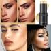 Matte Creamy Blush Stick Highlighter Contour Stick - Waterproof Long-lasting Face Makeup - Full Coverage Shimmer - Cheeks Lips Eyeshadow - 1.00g (02) - Buy Online on GoSupps.com