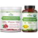 Zazzee Urinary Tract Cleanse & Detox Bundle | USDA Organic Dandelion Root Extract Capsules Plus D Mannose with Cranberry Probiotics for Women | Non-GMO Vegan & ISO Lab Tested