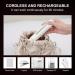 TOUCHBeauty Electric Nail File Cordless Electric Manicure Pedicure Kit with 6 Accessories 15000RPM Rechargeable Professional Nail Sander with Magnetic Storage Box - Buy Online on GoSupps.com