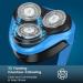 SweetLF Electric Razor for Men 2024 New Rotary Shaver for Men IPX7 Waterproof Rechargeable Cordless Electric Shaver Gift for Dad Husband Boyfriend Red Dark Blue - Buy Online on GoSupps.com