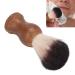 Ankroyu Professional Wooden Handle Razor Brush - Premium Shaving Brush for Men Portable & Ideal for Home Travel & Salon Use - Buy Online on GoSupps.com