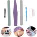 FOMIYES Nail Files 2 Nail Tools Nail Nail Clippers Nail Trimmers Polishing Strip Nail Set Rubbing Manicure Tools Sponge Nail Files Nail Clippers - Buy Online on GoSupps.com