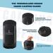 Tenneye Compression Sack 25L - 50% More Storage, Ultralight Water-Resistant Bag for Backpacking & Camping - Black - Buy Online on GoSupps.com