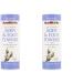 NutriBiotic Body & Foot Unscented Powder (Pack of 2) with Tea Tree Leaf Oil, Corn Starch, Sodium Bicarbonate and Grapefruit Seed Extract, 4 oz.