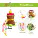 YUEPET Bird Shredder Toys 4 Pack - Small Parrot Chewing & Foraging Toys for Parakeets, Lovebirds, Cockatiels - Hanging Parrot Cage Toy - Buy Online on GoSupps.com