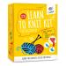 CraftLab Knitting Kit for Beginners, Kids and Adults Includes All Knitting Supplies: Wool Yarn, Wooden Knitting Needles, Yarn Needle and Instructions  Fantastic Gift