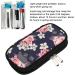 Kadimendium Insulin Cold Storage Bag - Waterproof Eco-Friendly Cool Bag for Patient Care (Black Red Flower) - Buy Online on GoSupps.com