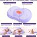 KEEPMOV Cervical Memory Foam Pillow - Pain Relief Neck Pillows - Ergonomic Support for Neck and Shoulder - Contour Bed Pillow for Side, Back, Stomach Sleepers - Buy Online on GoSupps.com
