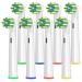 Toothbrush Replacement Heads Compatible with Oral b Braun Pro 1000 Electric Toothbrushes Brush Head with Medium Soft bristles 8Pack White