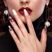 MELLIEX 290 Pieces French Artificial Nail Tips Set Full Cover False Acrylic Nails Tips Nail Extension Nail Tips Fake Fingernails with 2 Glue Fake Fingernails Accessories for Women Nail Art DIY - Buy Online on GoSupps.com