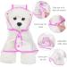 Buy Petcute Waterproof Dog Raincoat with Hood - Transparent Breathable XL Pink Coat for Medium & Large Dogs | Ideal Pet Gear - Buy Online on GoSupps.com