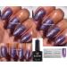 Bluesky Purple Lilac Silver Glitter 80632 Alluring Amethyst Starstruck Nail Gel Polish UV LED Soak Off 10ml