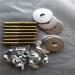 ZKSXOA 10 Set Stainless Steel Fastening Screws for Bird Toys & Accessories | Self-Construction Tools & Cage Attachments - Buy Online on GoSupps.com