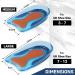 Medipaq Posture Correcting Gel Heel Cushion Pads for Women & Men - 2 Pairs of Large (UK 7-12) Gel Heel Insoles - Heel Support for Plantar Fasciitis - Gel Heel Pads for Plantar Fasciitis L (Pack of 2) - Buy Online on GoSupps.com