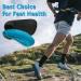 3/4 Orthotic Insoles for Plantar Fasciitis Relief | High Arch Support Inserts for Flat Feet & Heel Pain | Medium Size Men 6.5-8.5 / Women 7.5-9.5 - Shop Now - Buy Online on GoSupps.com