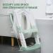 GrowthPic Potty Training Seat with Ladder  Toddlers Potty Seat for Toilet with Step Stool  Potty Ladder Toilet Seat Chair with Anti-Slip Pads for Kids Boys and Girls(White/Green) - Buy Online on GoSupps.com