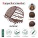 Buy Testar 24 Brown Wig with Bangs - Long Straight Dark Brown Wigs for Women | Natural Art Hair for Daily Wear Parties & Cosplay - Buy Online on GoSupps.com