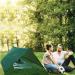Camping Tent Tarp Hammock Rain Fly Tarp | Waterproof 10X10FT Green Tarp for Backpacking | Lightweight Emergency Shelter Tarp - Buy Online on GoSupps.com