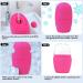 LATME Ice Cube Roller for Face & Eyes | Reusable Silicone Ice Mold | Ultimate Face Massager for Puffiness Migraine Relief & Gifts for Women - Buy Online on GoSupps.com