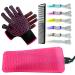 Heat Resistant Curling Iron Glove & Mat Set for Safe Hair Styling - Buy Online on GoSupps.com