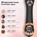 Buy Rotating Curling Iron - 1 Inch Automatic Self Curling Hair Curler Dual Voltage 20 Temp Settings Perfect for Long-Lasting Curls & Waves - Ideal for Medium to Long Hair - Buy Online on GoSupps.com