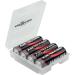 Ansmann Battery Box for 4 AA/AAA - Secure Storage & Organizer | Buy Internationally - Buy Online on GoSupps.com