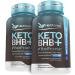 Keto BHB Diet Pills with BioPerine (2 Pack) for Enhanced Absorption Faster Ketosis Vegan Capsules Supplement for Women and Men 60 Count (Pack of 2)