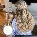 50pcs Mbsomnus 7cm Gold U Shaped Hair Pins for Women Hair Grips for Thick Hair Styling at Wedding Salon or Home Use - Buy Online on GoSupps.com