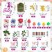 32PCS Fairy Cake Toppers Fairy Cake Decoration Pink Mushroom House Cake Decoration Butterfly Cake Decoration Fairy Garden Topper Fairy Party Supplies Favors for Fairy Birthday Party Baby Shower - Buy Online on GoSupps.com