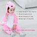 Doladola Unisex Baby Toddler Romper Hooded Sleepsuit | Pink Dinosaur | 3.5-4.5 Years - Buy Online on GoSupps.com