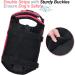 Vivaglory Neon-Pink Dog Rescue Vest with Removable Front-Wheel Drive & Reflective Caps - M (53-63cm) for Swimming & Boating - Buy Online on GoSupps.com
