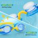 Portzon Unisex-Child Swim Goggles | Anti-Fog, No Leaking, Clear Vision | Blue - Buy Online on GoSupps.com
