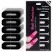 Healeved 100 Sheets protective case Nail Polish Guard Anti-spill stickers Nail Polish Protector patch protector Nail Tape safety mask Silica gel 3.00X2.50X0.10CM As Shown