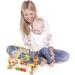 Jacootoys Wooden Motor Skills Loop Roller Coaster - Educational Bead Maze Toy for Babies & Kids | International Shipping - Buy Online on GoSupps.com