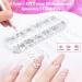 Melliex Steine Nails - 3550 Glittering Stones & 12 Leaves French Nail Sticker Set for Stunning Nail Art Design - Buy Online on GoSupps.com