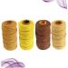 Buy Amosfun 4 Roll Macrame Accessories - Natural Cooking Yarn DIY Tinker Thread & Cotton Cord for Baking Crafts | Perfect Kitchen Gift! - Buy Online on GoSupps.com